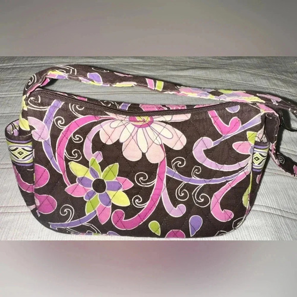 Vers Bradley Floral Quilted Shoulder Bag - Picture 3 of 10